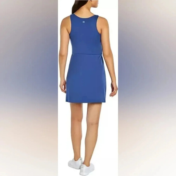 Gap Fit Ladies Active Tank Dress Size X-Small Blue Tennis Pickleball Gym NEW - Picture 2 of 11